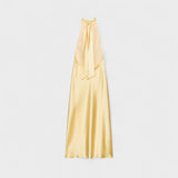 Gala - Halter Satenasto Obleko