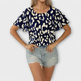 Evelyn - Casual bluza s krožnim izrezom