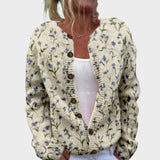 Camila - Cvečni cardigan za jesen