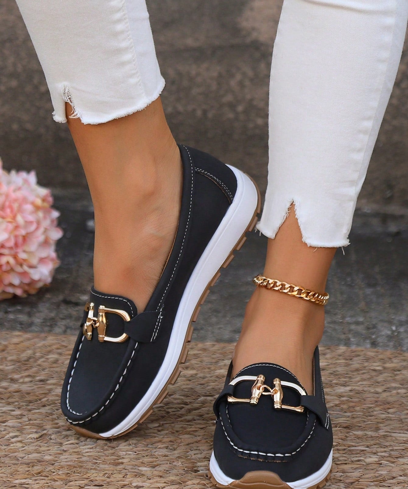 Eli - Sapatos Rasos com Fivela