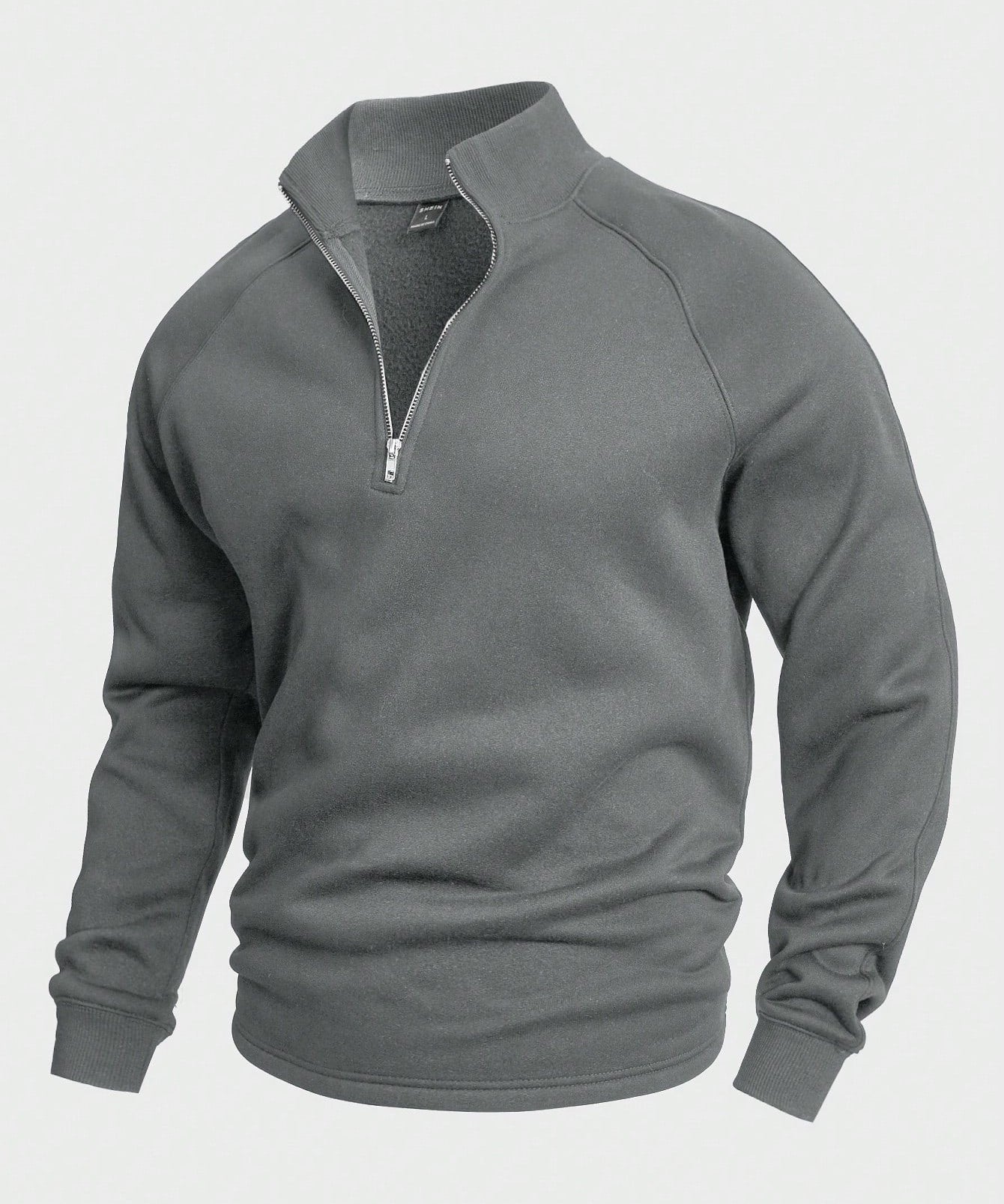 António - Pullover com fecho de meia altura