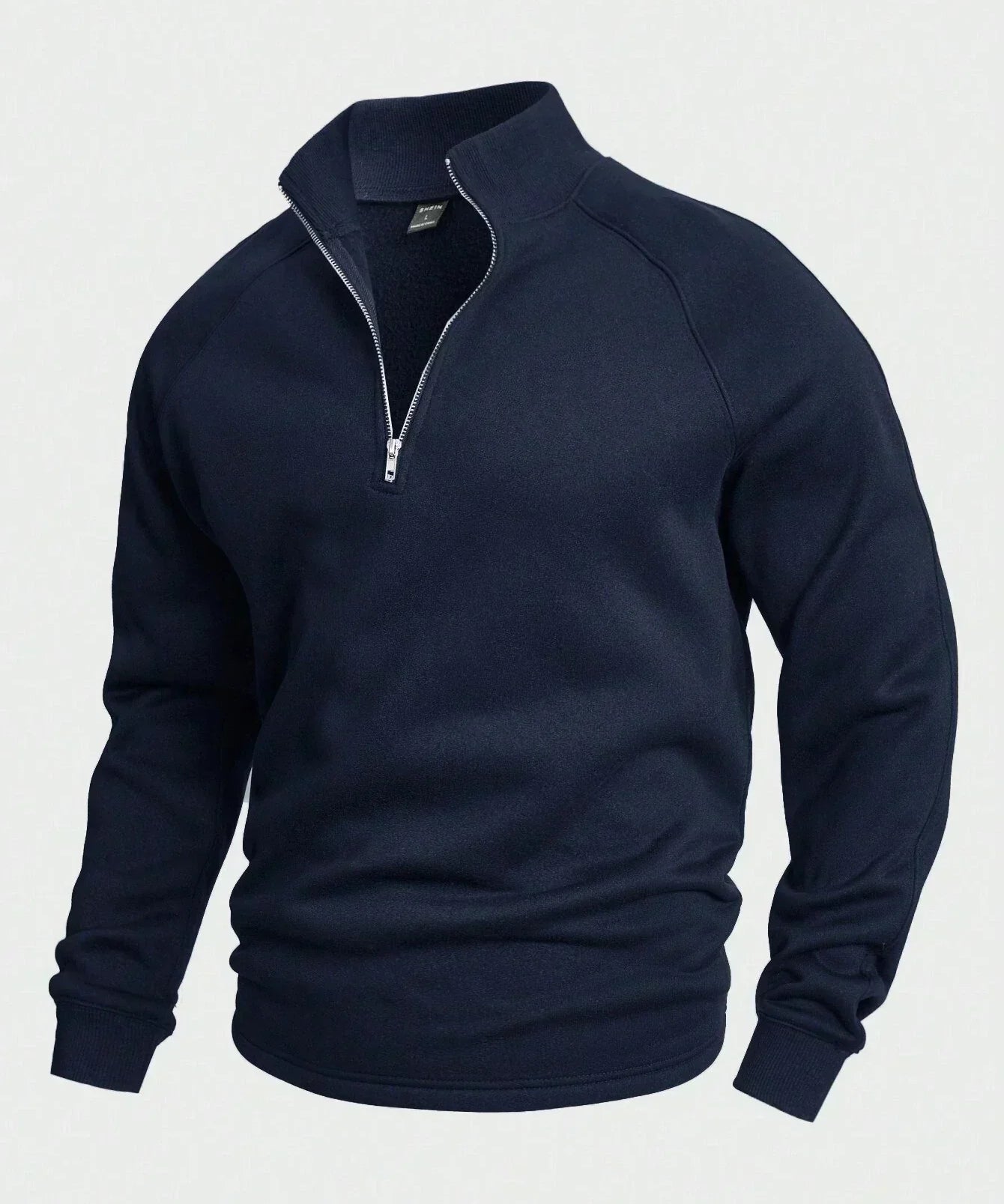 António - Pullover com fecho de meia altura