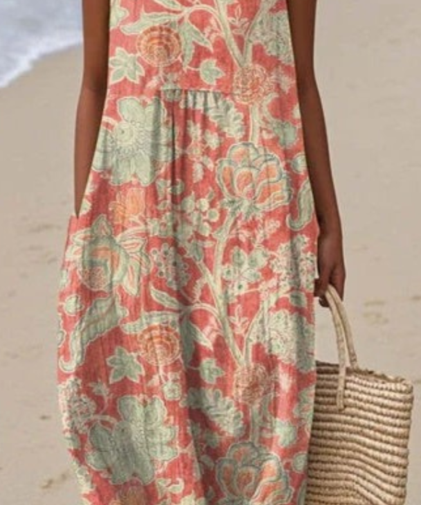 Elis - Vestido floral vintage