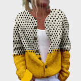 Madalena - Jesenski cvetlični cardigan