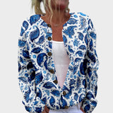 Maria - Jesenski cvetlični cardigan