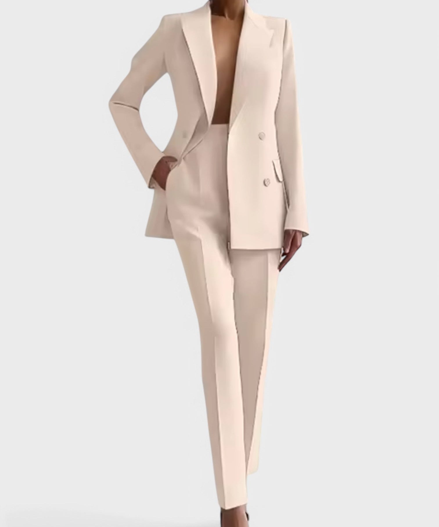 Olívia - Conjunto de Blazer e Calças