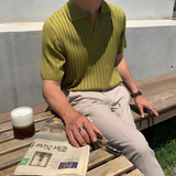 Cristiano - Eleganten polo s kanalčki