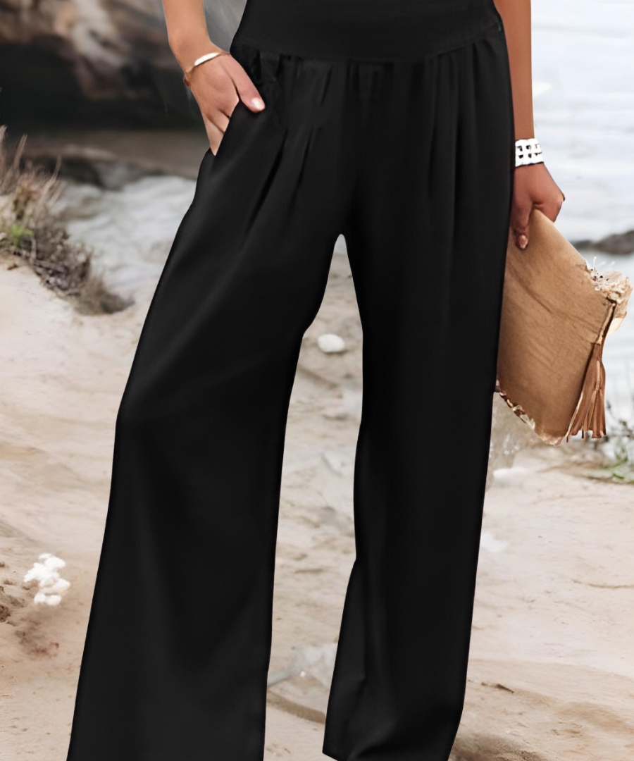 Andrea | Pantalones Anchos de Playa