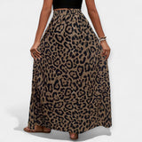 Midi krilo z leopardskim vzorcem
