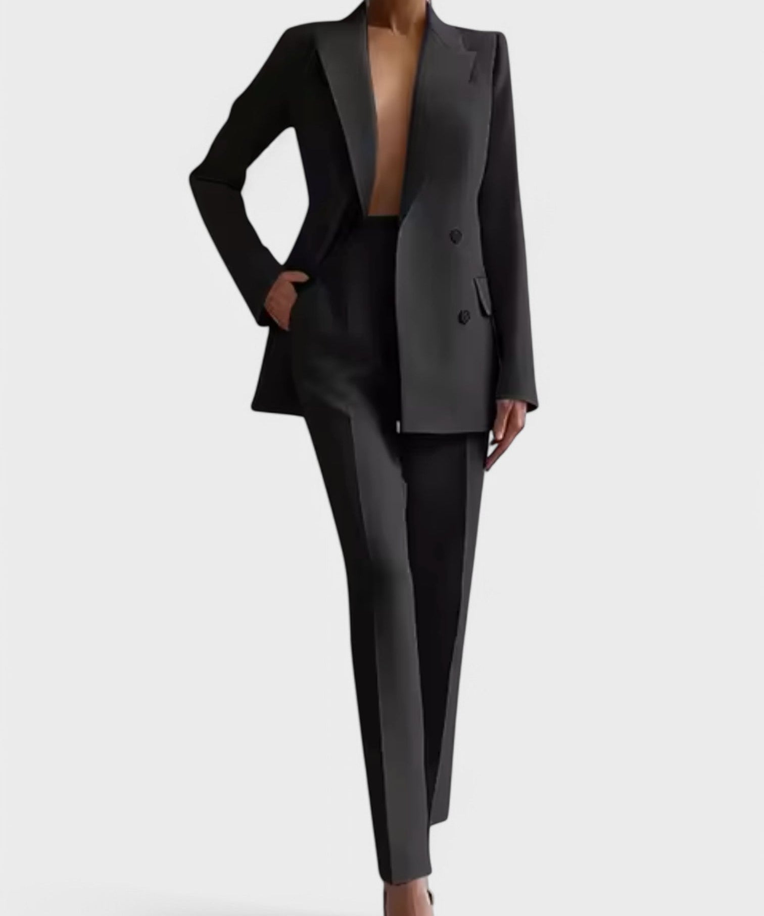 Olívia - Conjunto de Blazer e Calças