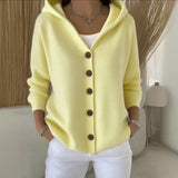 Felícia - Moderen cardigan s kapuco
