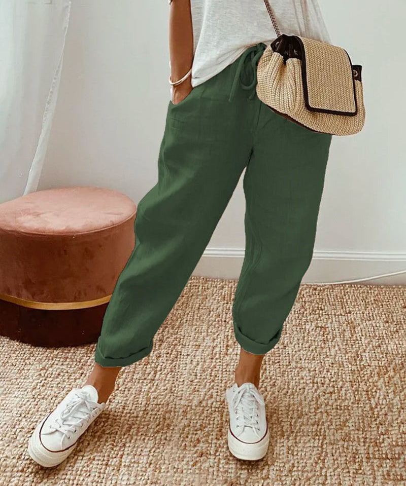 Inés | Pantalón Fluido Confort Elegante