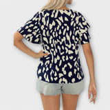 Evelyn - Casual bluza s krožnim izrezom