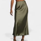 Miniskirt z visokim pasom