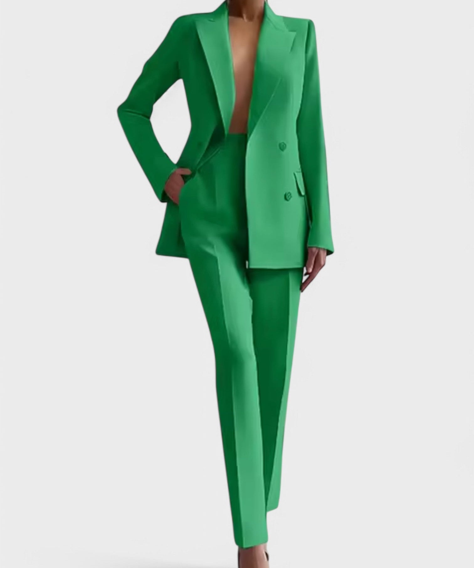 Olívia - Conjunto de Blazer e Calças