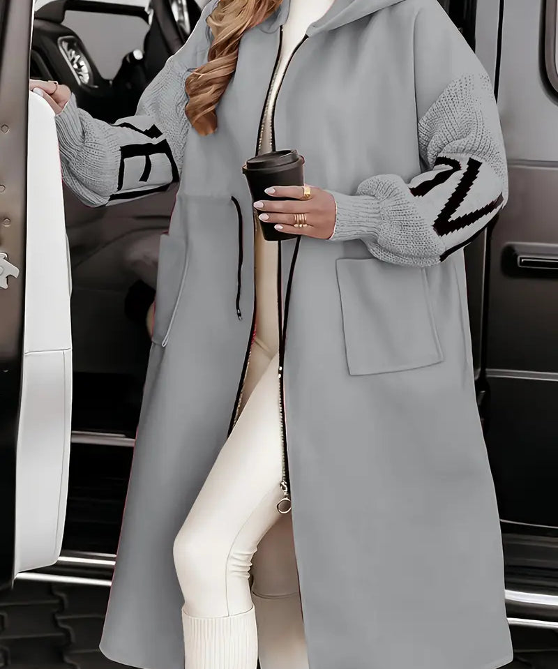 Rosa - Casaco-cardigan elegante