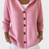 Felícia - Moderen cardigan s kapuco