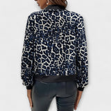 Raquel - Eleganten Leopardji Plašč