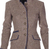 Valéria - Elegantni Cardigan z Visokim Ovratnikom