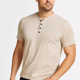 Henley srajca - Ovratnik z gumbi