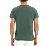 T-Shirt Henley - Mehka Mreža Ovratnik