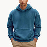 Hoodie - Mešanica Fleece s Kapuco