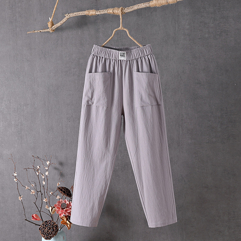 Mercedes | Pantalones Relajados con Bolsillos