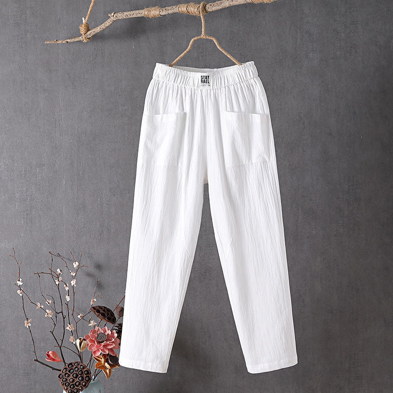 Mercedes | Pantalones Relajados con Bolsillos
