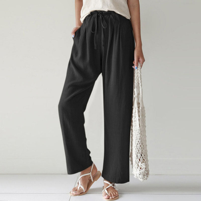 Marta | Pantalones de Relax con Cordon