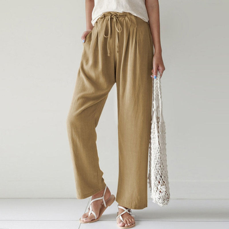 Marta | Pantalones de Relax con Cordon