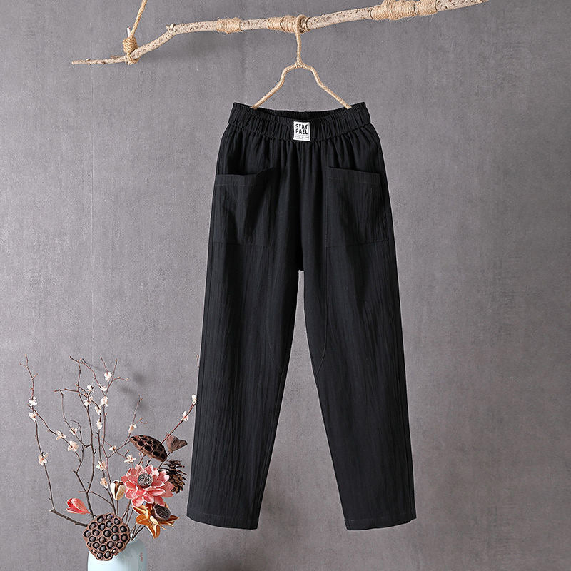 Mercedes | Pantalones Relajados con Bolsillos