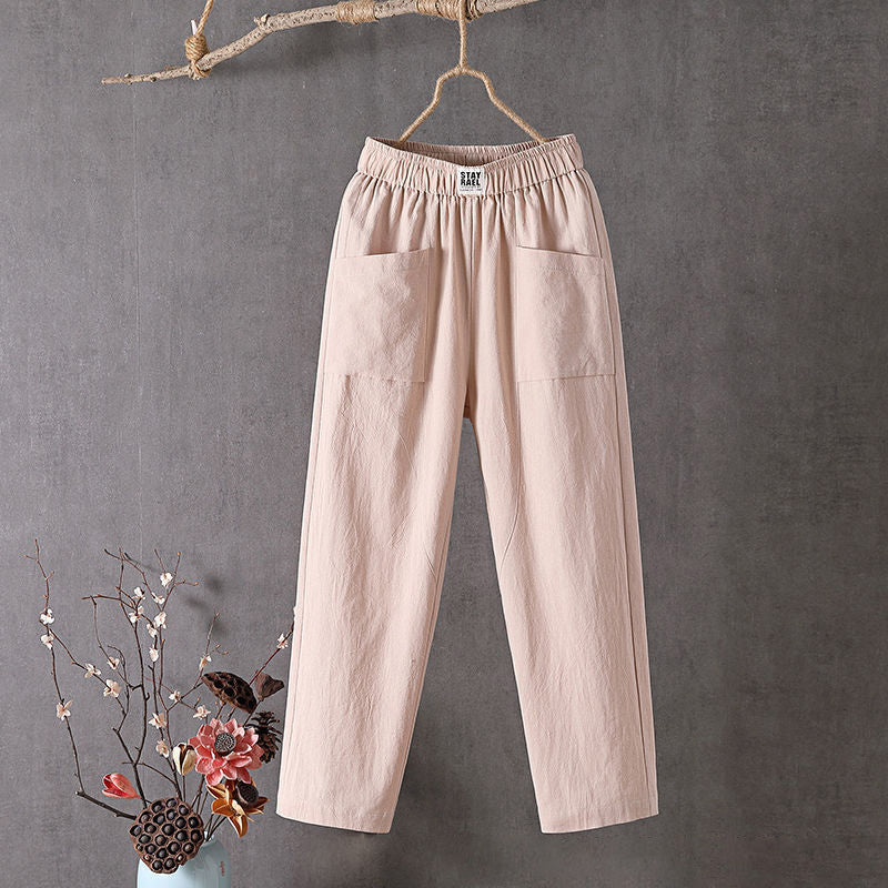 Mercedes | Pantalones Relajados con Bolsillos