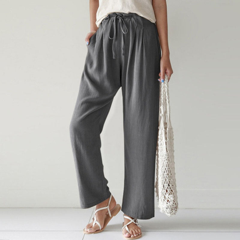 Marta | Pantalones de Relax con Cordon