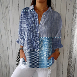 Denise - Bluza z morskim vzorcem
