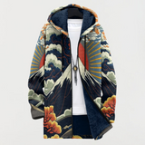 Hoodie s vzorcem sončnega vzhoda
