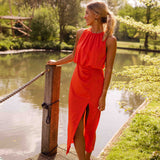 Linija - Eleganten Midi Oblek