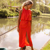 Linija - Eleganten Midi Oblek