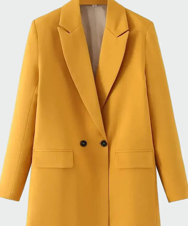 Casaco Oversized com Linha Moderna