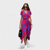Roza Lilija - Boho Chic Obleka