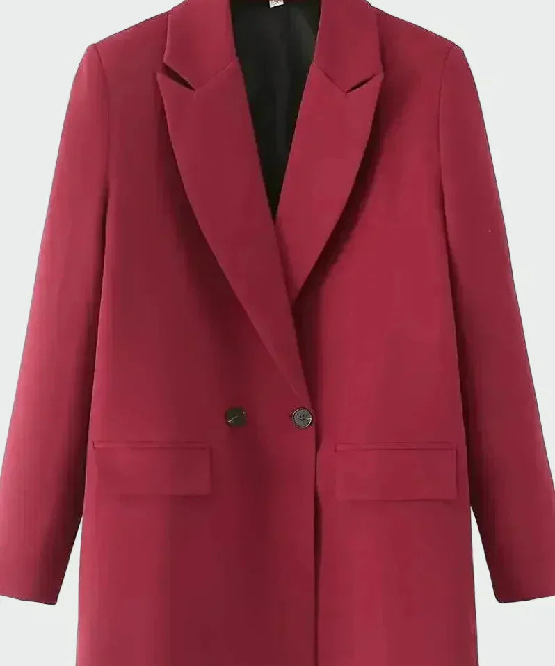 Casaco Oversized com Linha Moderna