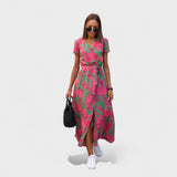 Roza Lilija - Boho Chic Obleka