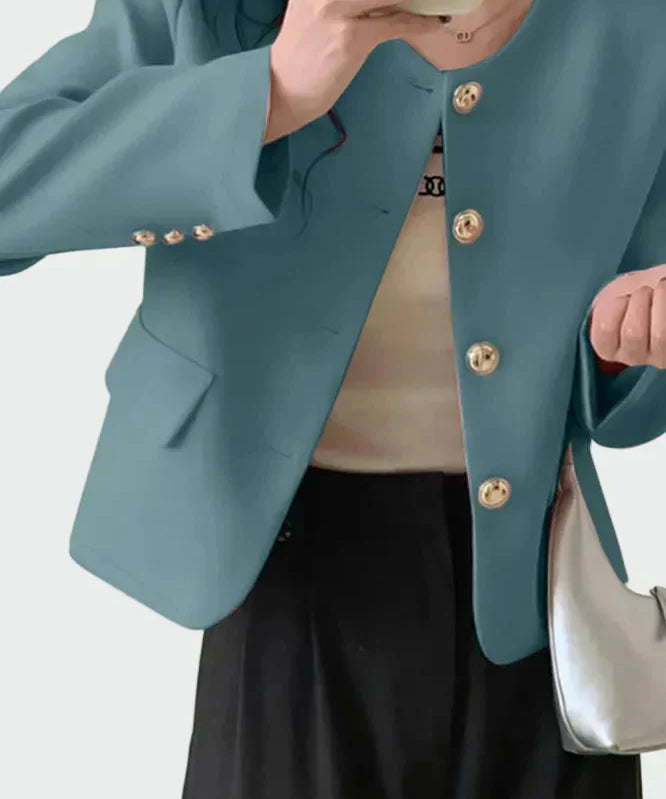 Blazer em linha elegante