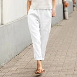 Marina | Pantalones Amplios con Bolsillos