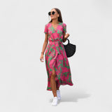 Roza Lilija - Boho Chic Obleka
