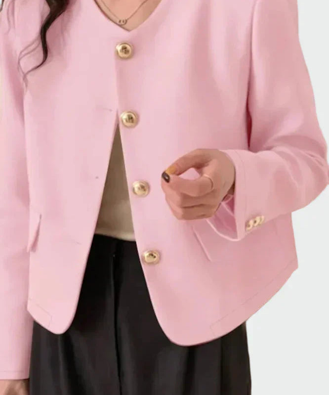 Blazer em linha elegante