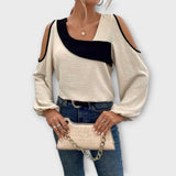 Escarlate - Bluza s kvadratnim izrezom