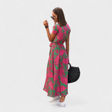Roza Lilija - Boho Chic Obleka