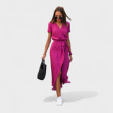 Roza Lilija - Boho Chic Obleka