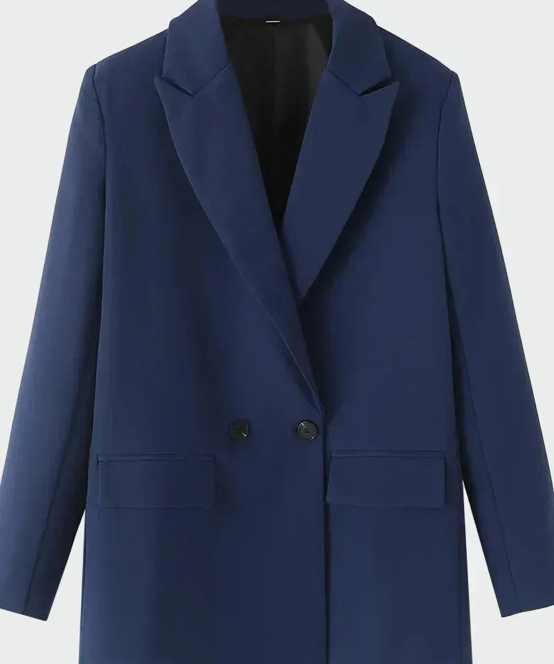 Casaco Oversized com Linha Moderna