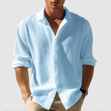 Srajca - Spredaj z gumbi, ukrivljen rob